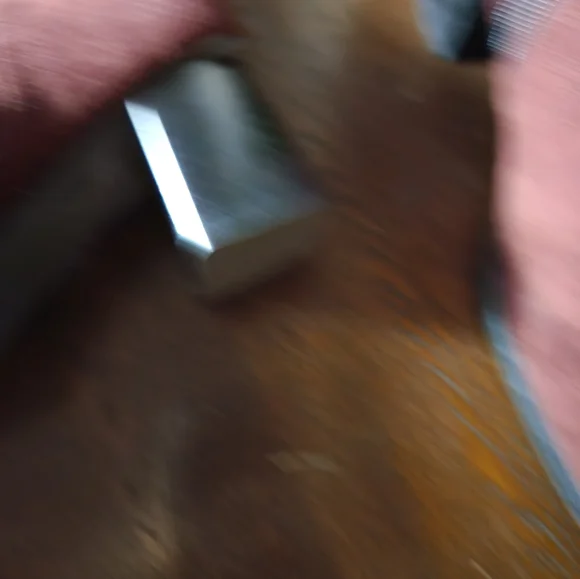 Elegant Burgundy Suede Boot Bkock Heel Side Zipper Womens Size 7. - Picture 8 of 16